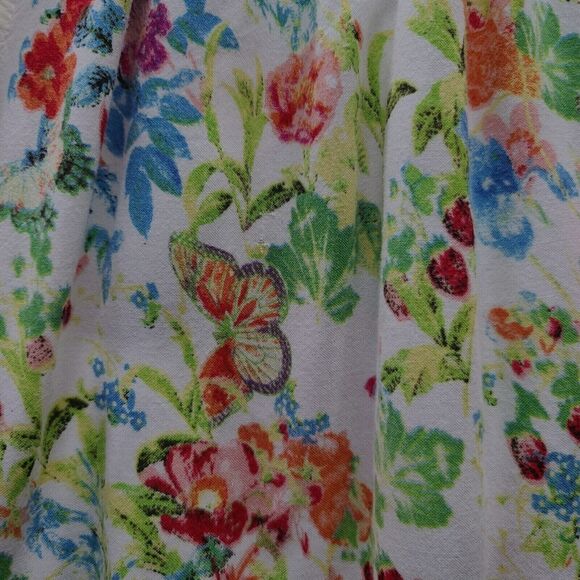 Vanilla Star Womens Top Multi-Color Size Large 100% Rayon Pullover Stretch - Picture 11 of 12